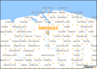 map of Nan Rosier