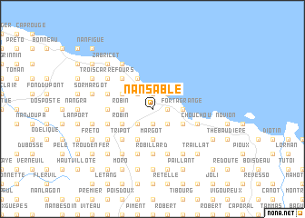 map of Nan Sable