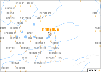 map of Nansale