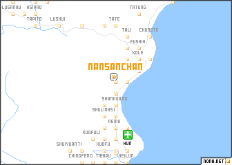 map of Nan-san-chan