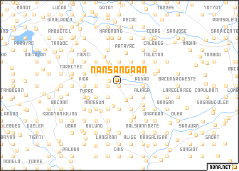 map of Nansangaan