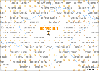 map of Nan Sault