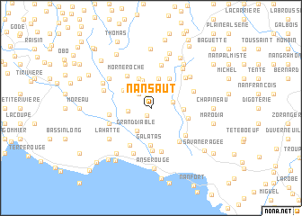 map of Nan Saut