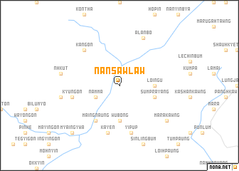 map of Nansawlaw