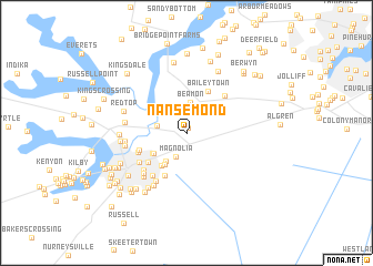 map of Nansemond