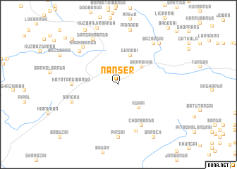 map of Nānser