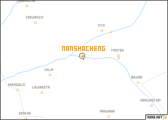 map of Nanshacheng