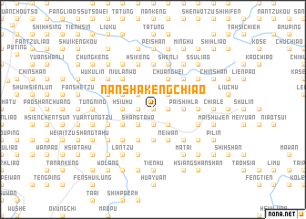 map of Nan-sha-k\