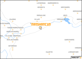 map of Nanshancun