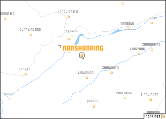 map of Nanshanping