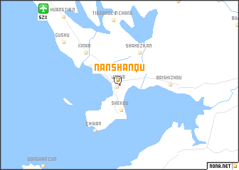 map of Nanshanqu