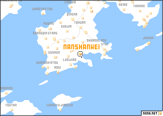 map of Nanshanwei