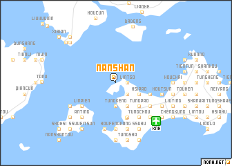 map of Nan-shan