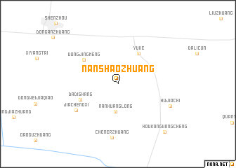 map of Nanshaozhuang