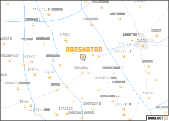 map of Nanshatan