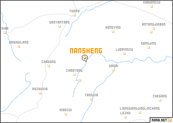 map of Nansheng