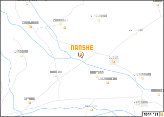 map of Nanshe