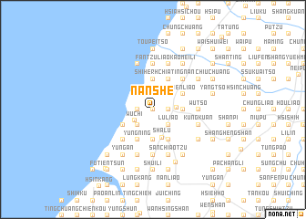 map of Nan-she