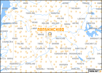 map of Nan-shih-chiao