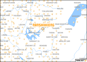 map of Nan-shih-k\