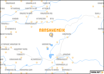 map of Nanshwemeik