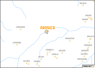 map of Nansico