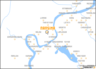 map of Nansima