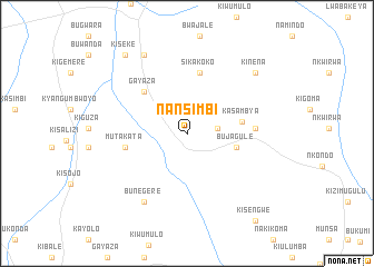 map of Nansimbi