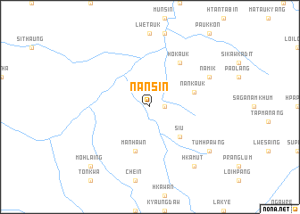 map of Nansin