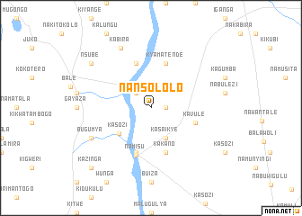 map of Nansololo