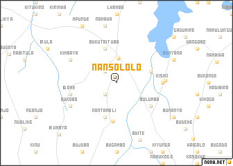 map of Nansololo