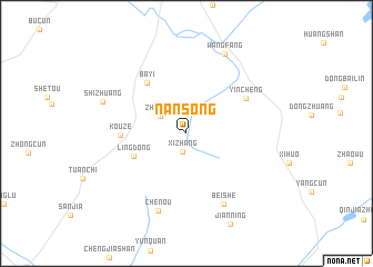 map of Nansong