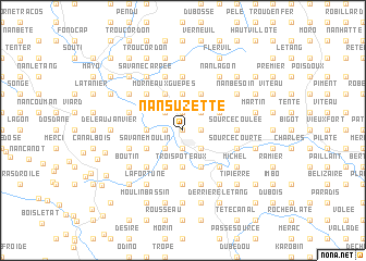 map of Nan Suzette