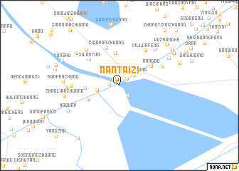 map of Nantaizi