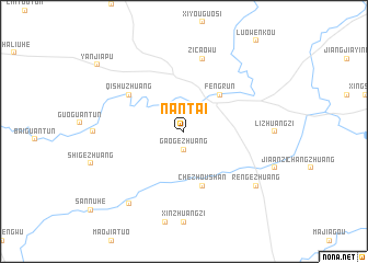 map of Nantai