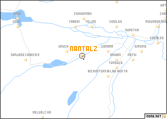 map of Nantalz