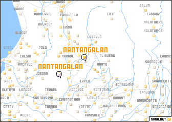 map of Nantangalan