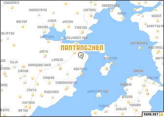 map of Nantangzhen