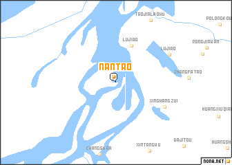 map of Nantao