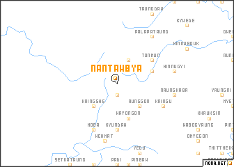 map of Nantawbya