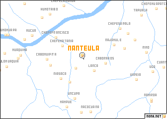 map of Nanteula