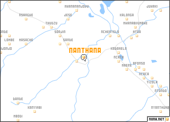 map of Nanthana