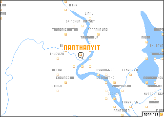 map of Nanthanyit