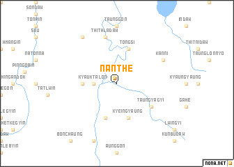 map of Nānthe