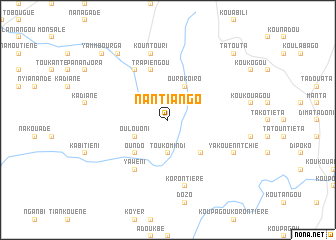 map of Nantiango