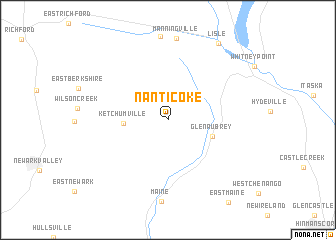 map of Nanticoke