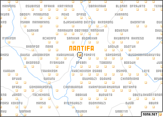 map of Nantifa