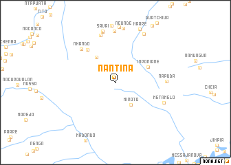 map of Nantina