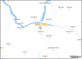 map of Nanting