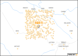 map of Nānti